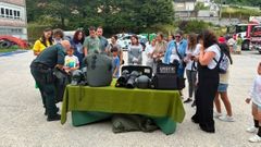 Una de las actividades que llev� a cabo la entidad este verano