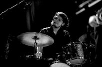El m�sico de jazz Iago Fern�ndez durante una actuaci�n este mismo a�o.