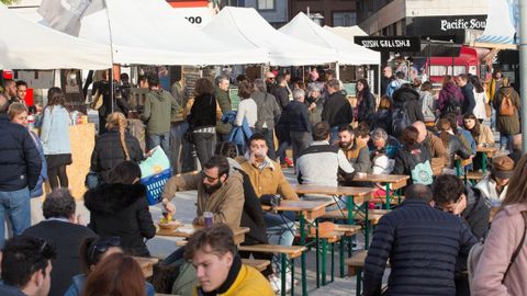 La feria de la cerveza artesana Arde Lupulus, en una edicin anterior a la pandemia.