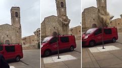 Derrumbe del campanario de Rosell�
