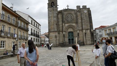 Concurso de pintura al aire libre en Noia 2021