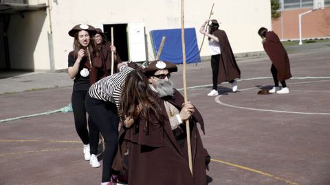 Fiestas de carnavales en los colegios de Barbanza