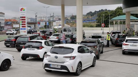 Una gasolinera en A Grela
