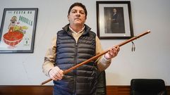 Montesinos, con el bast�n de mando