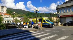 El accidente tuvo lugar en Ribadavia
