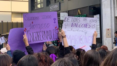 Manifestaci�n del 8M en Oviedo