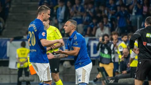 Las mejores im�genes del Real Oviedo ante el Real Madrid