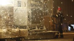 Trabajador de Ferroatlntica en la central de Sabn
