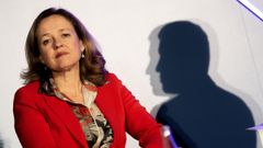 La ministra de Econom�a, Nadia Calvi�o