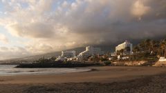 Una playa de Tenerife en una imagen de archivo