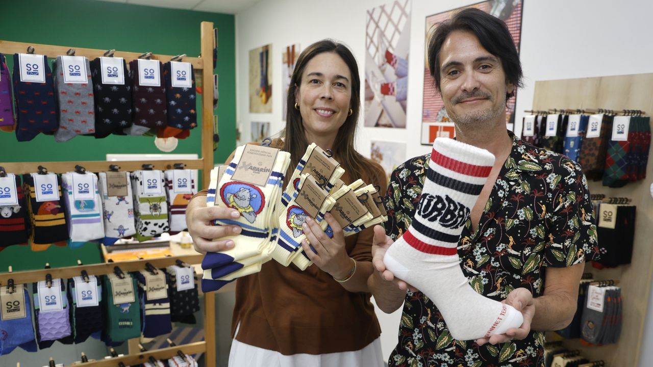 Calcetines que cuentan historias desde Vigo