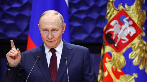 El presidente ruso, Vladimir Putin