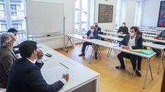 La comisi�n para la reconstrucci�n del puente se reuni� en Ourense