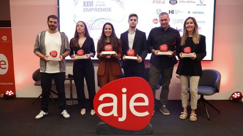 Ganadores del certamen en A Coru�a