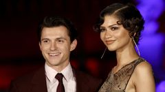 Tom Holland y Zendaya, en Roma