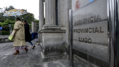 Fachada de la Audiencia Provincial de Lugo