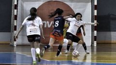 Sara Moreno anot� uno de los goles del conjunto ourensano