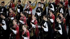 Manzaneda acogi� el Campeonato Celtib�rico de Bandas de Gaitas.