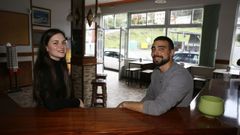 Yohana y Nicol�s son los nuevos due�os de la parrillada Os Cruces, en O Vicedo