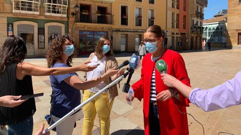 Covadonga Daz, concejala de Festejos del Ayuntamiento de Oviedo