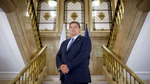 O subdelegado do Goberno na Corua, Julio Abalde.