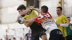 El partido fue muy disputado, con defensas muy duras