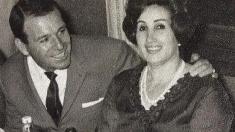 Mariano Castro y�su mujer, �ngeles..Mariano Castro y su mujer, �ngeles.