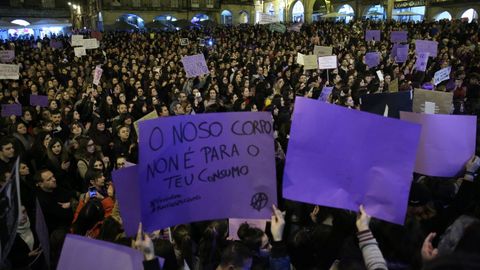Las im�genes del 8M en Ourense