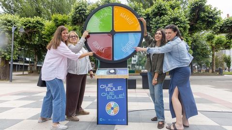 A ruleta do CCA dar� voltas todo o d�a na Praza de Carballo 