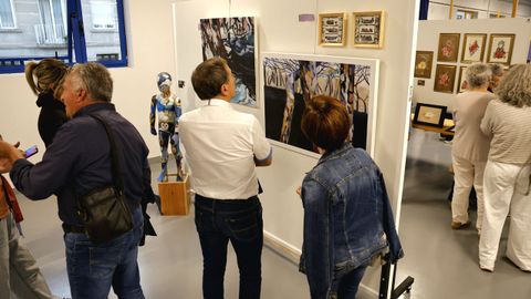 Los asistentes a la inauguracin disfrutaron en primicia de las obras