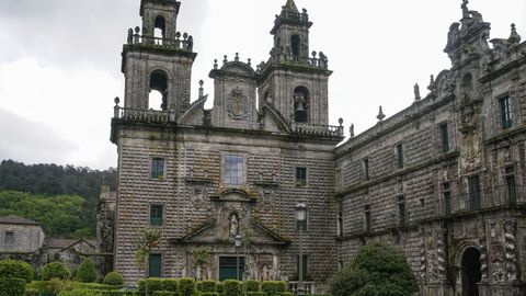 Fachada del monasterio de Santa Mara de Oseira.