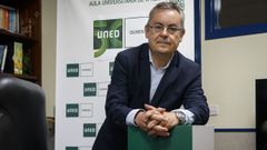 Jes�s Manuel Garc�a D�az, director de la UNED Ourense