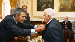 Acto para declarar Hijo Predilecto de Ribadeo a V�ctor Moro