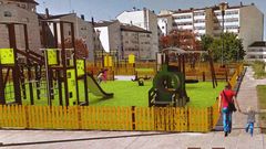 Recreacin de como ser el nuevo parque de la Ra Novo Freire