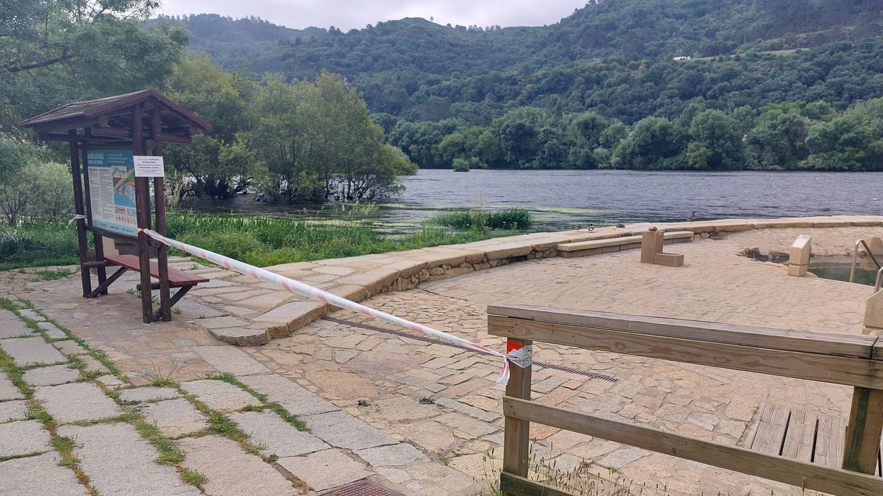 La Xunta insta al Concello de Ourense cerrar las termas de Muíño da Veiga y prohibir el baño