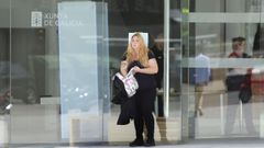 La mujer detenida, en los juzgados