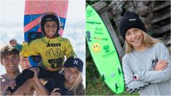 Mateo y Candela participan en la prueba continental en Canarias.