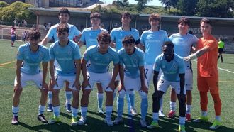 Alineaci�n del Celta Juvenil A ante el Arousa