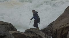 Percebeiros en Mux�a, en una imagen de archivo 