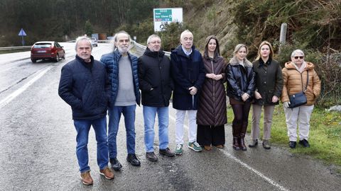 Rueda de prensa del PSdeG en Viveiro