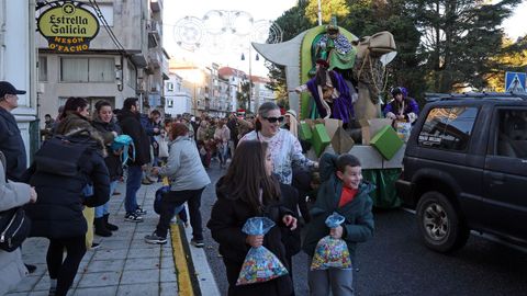 Cabalgata de Reyes en A Pobra.