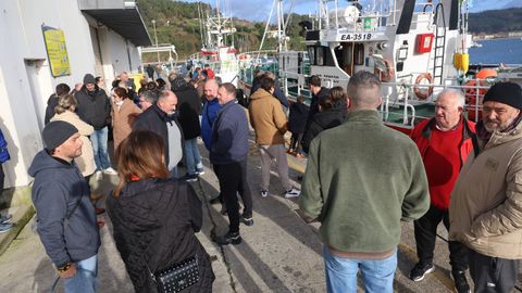 Concentraci�n en Cedeira, el 19 de enero del 2026, por los nuevos controles a la pesca de bajura.