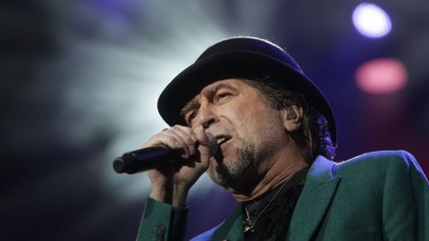 JOAQUÍN SABINA EN EL CONCIERTO QUE DIO EN A CORUÑA EN EL 2015
