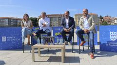 Presentacin del Ro Verbena Fest en el puente do Burgo este mircoles