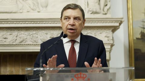 Luis Planas es ministro de Agricultura, Pesca y Alimentaci�n