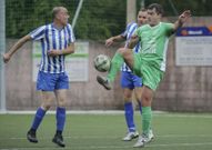 El derbi entre el Coristanco y el Agualada fue disputado. 