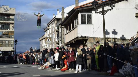 Desfile de entroido de Barbad�s por las calles de A Valenz�
