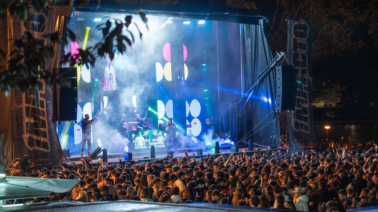 Imagen de la celebraci�n en el 2025 del Burgo Fest.