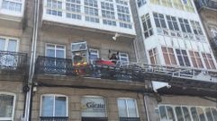 Aplaudido rescate de una gaviota en Vigo