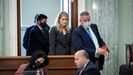 Frances Haugen, extrabajadora de Facebook que declar� ayer en el Congreso de EE.UU.